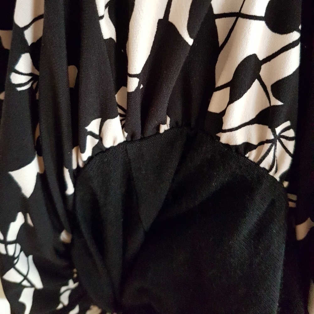 Apt. 9 Stretch Dress Relaxed Fit Black size M - Picture 6 of 7